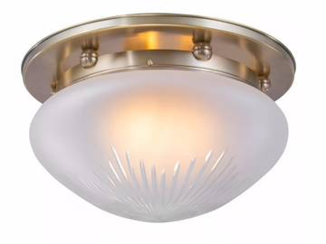 PARIS 30/2 - Brass ceiling light by Patinas Lighting - view 2